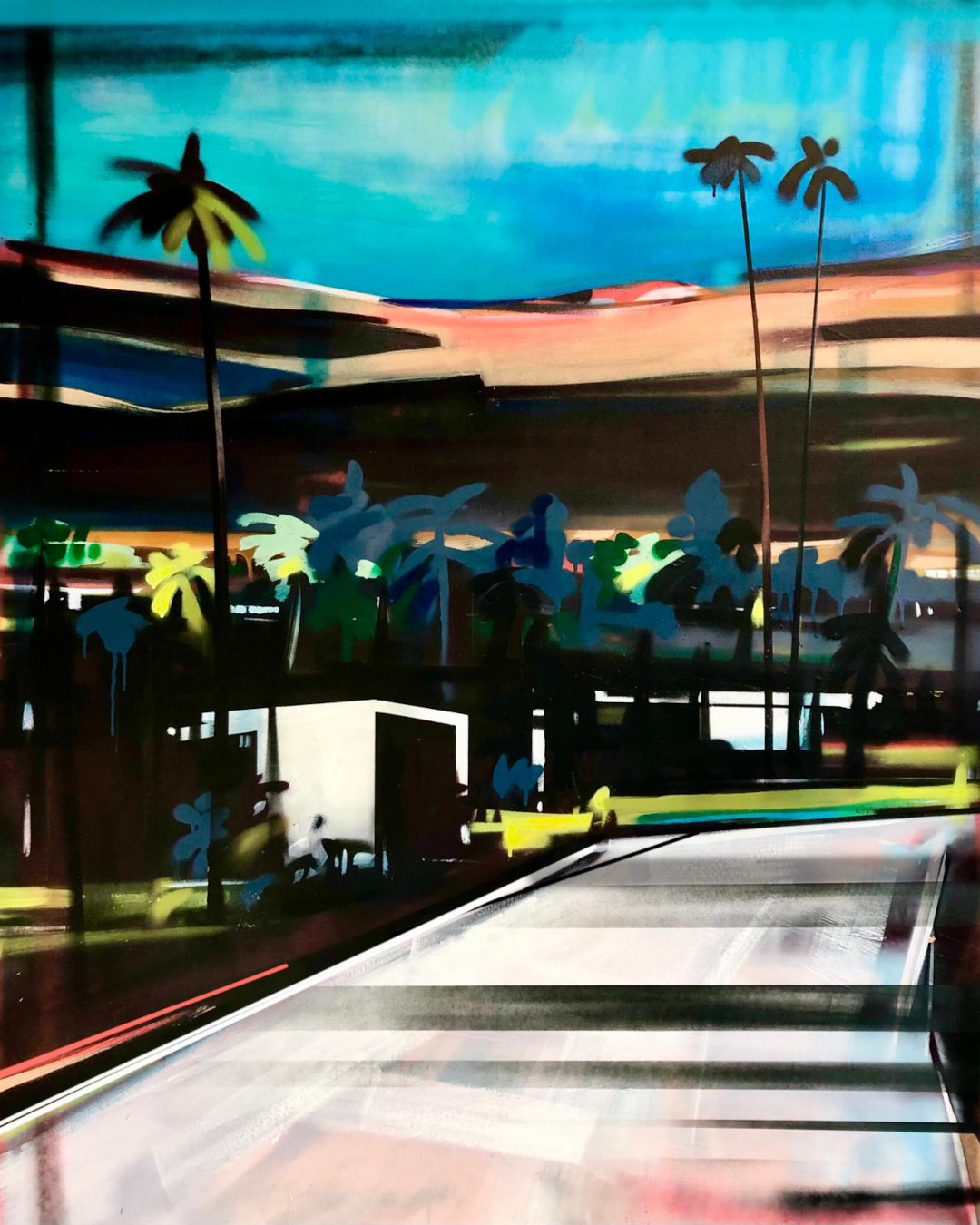 Boulevard 150cm x 120cm by Anthony Garratt