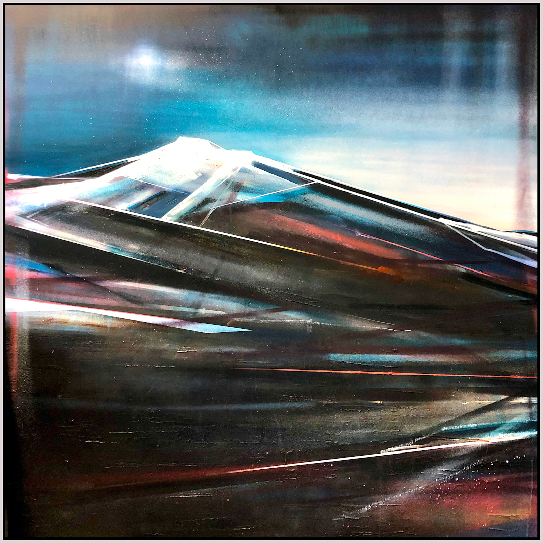 Teide 150cm x 150cm by Anthony Garratt