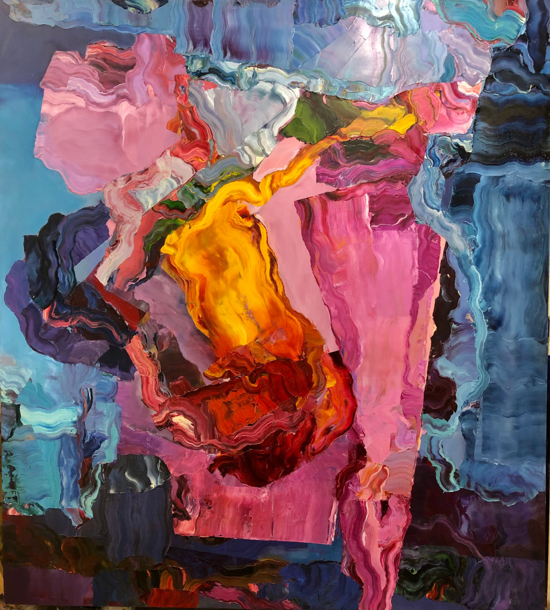 Butchers Table 221cm x 198cm by David Howell