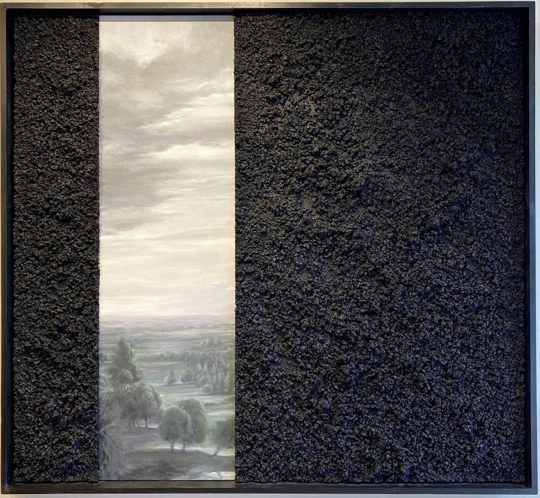 Window Of Opportunity 141×152cm by Dean Fox + James Rawson