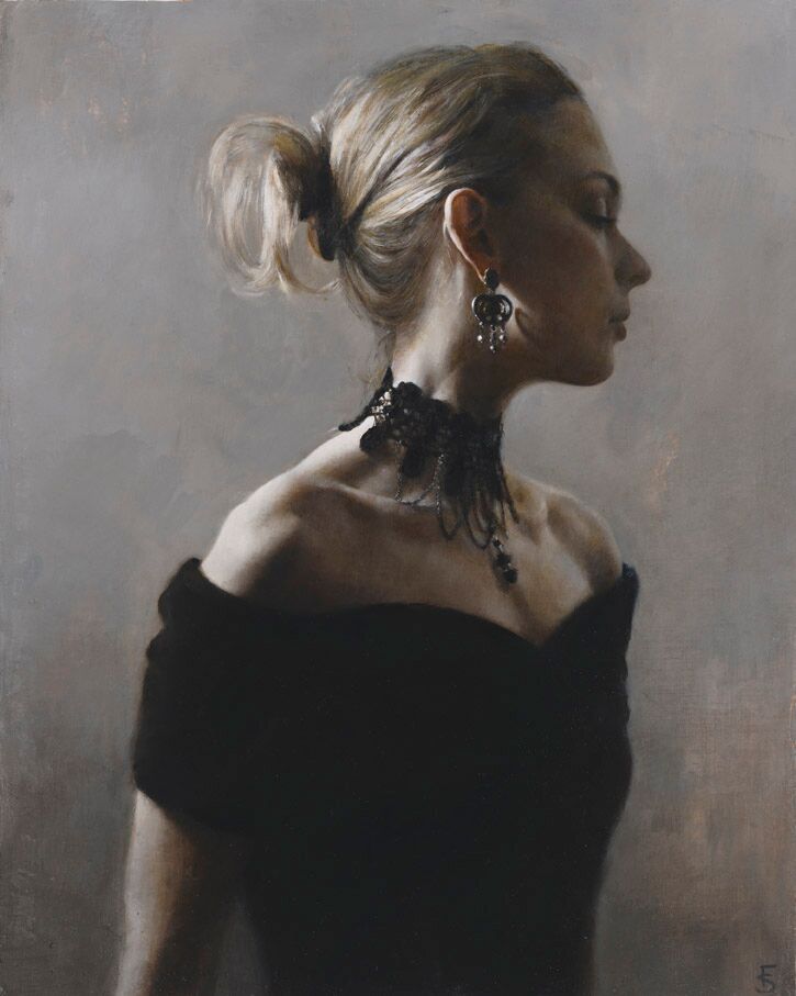 Emily with Choker  by Fletcher Sibthorp