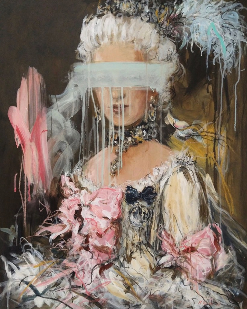 Bows 70cm x 90cm by Mandy Racine