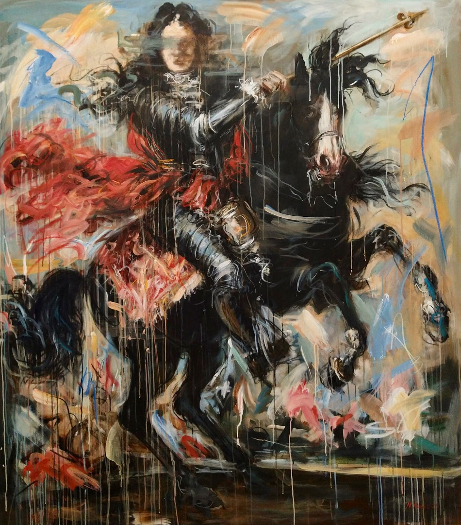 Glory 150cm x 170cm by Mandy Racine