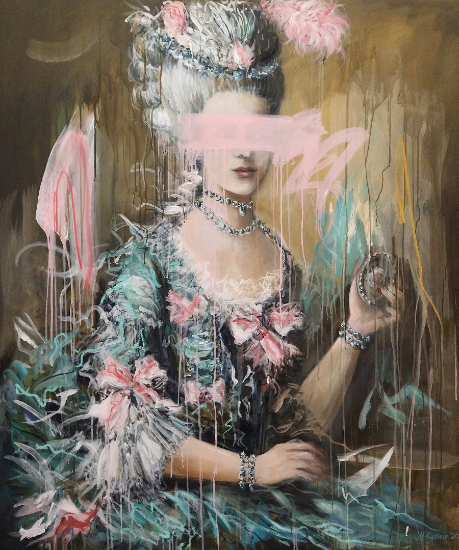 The_Portrait 120cm x 140cm by Mandy Racine
