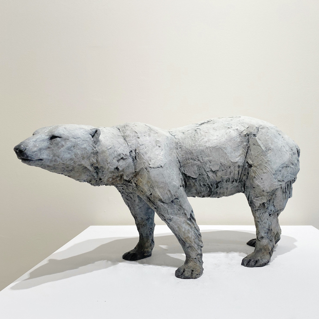 Arctic Bear Bronze by Nichola Theakston