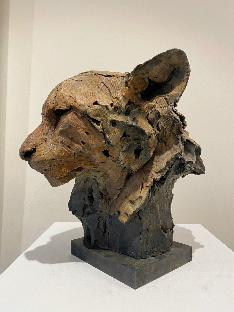 Cheetah Bronze by Nichola Theakston